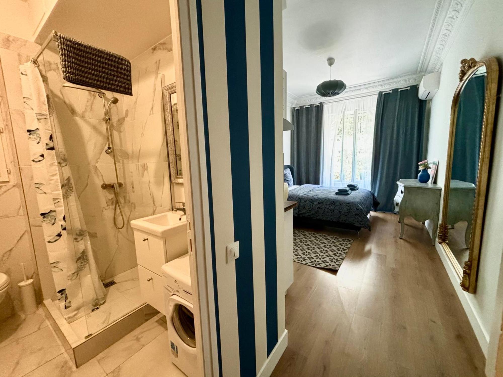 Studio 2 Steps From The Sea Near The Negresco Hotel Nizza Exterior foto