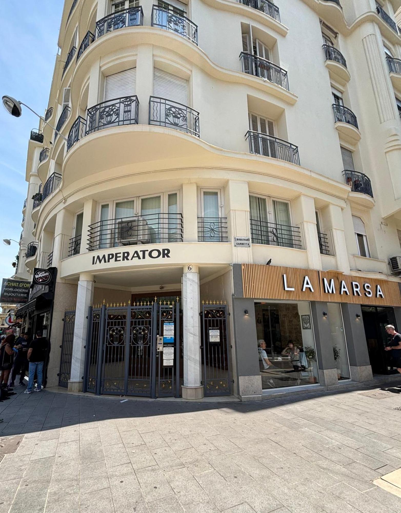 Studio 2 Steps From The Sea Near The Negresco Hotel Nizza Exterior foto